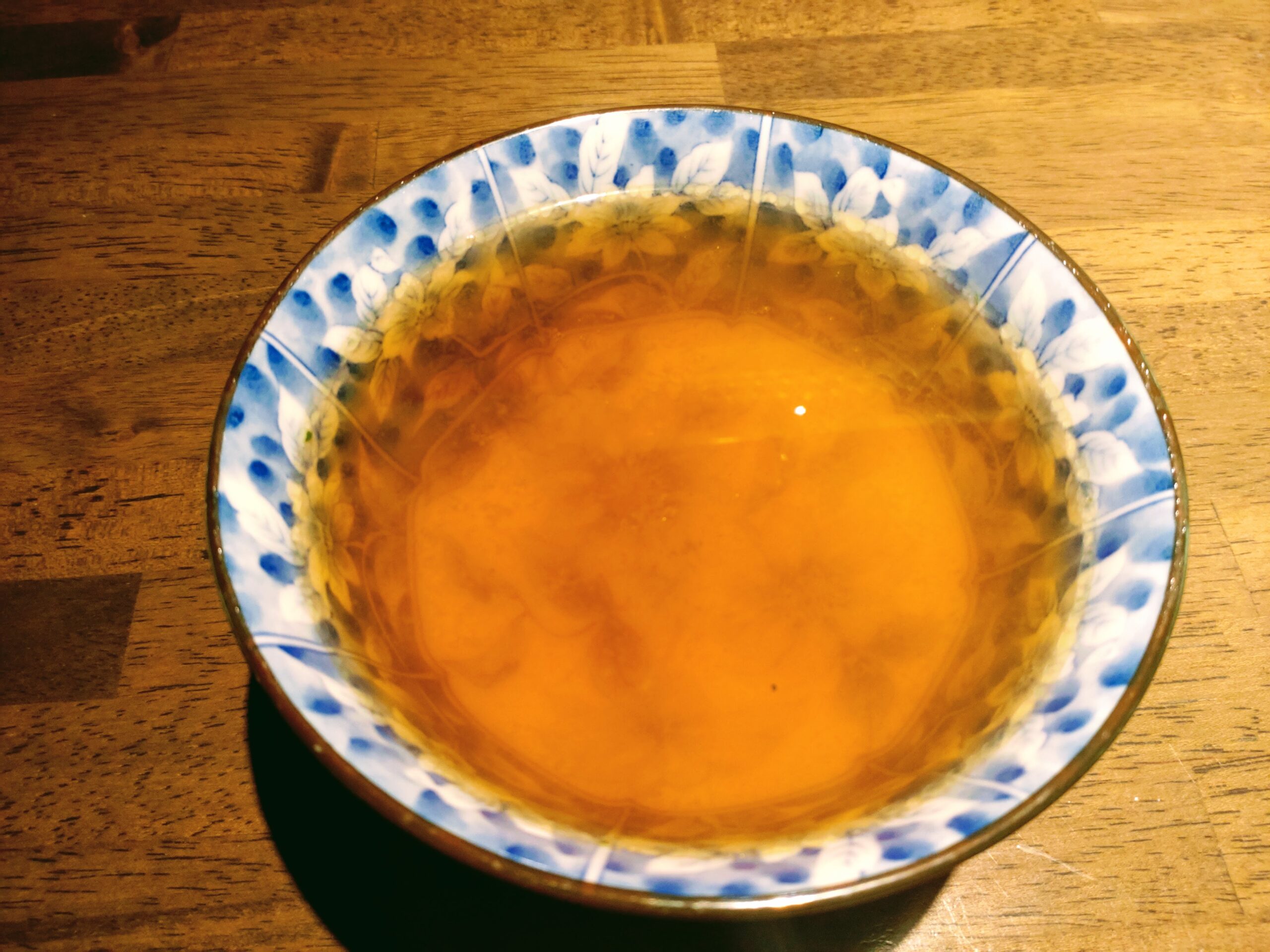 チキンラーメン 汁なしどんぶり 純喫茶のナポリタンのスープ