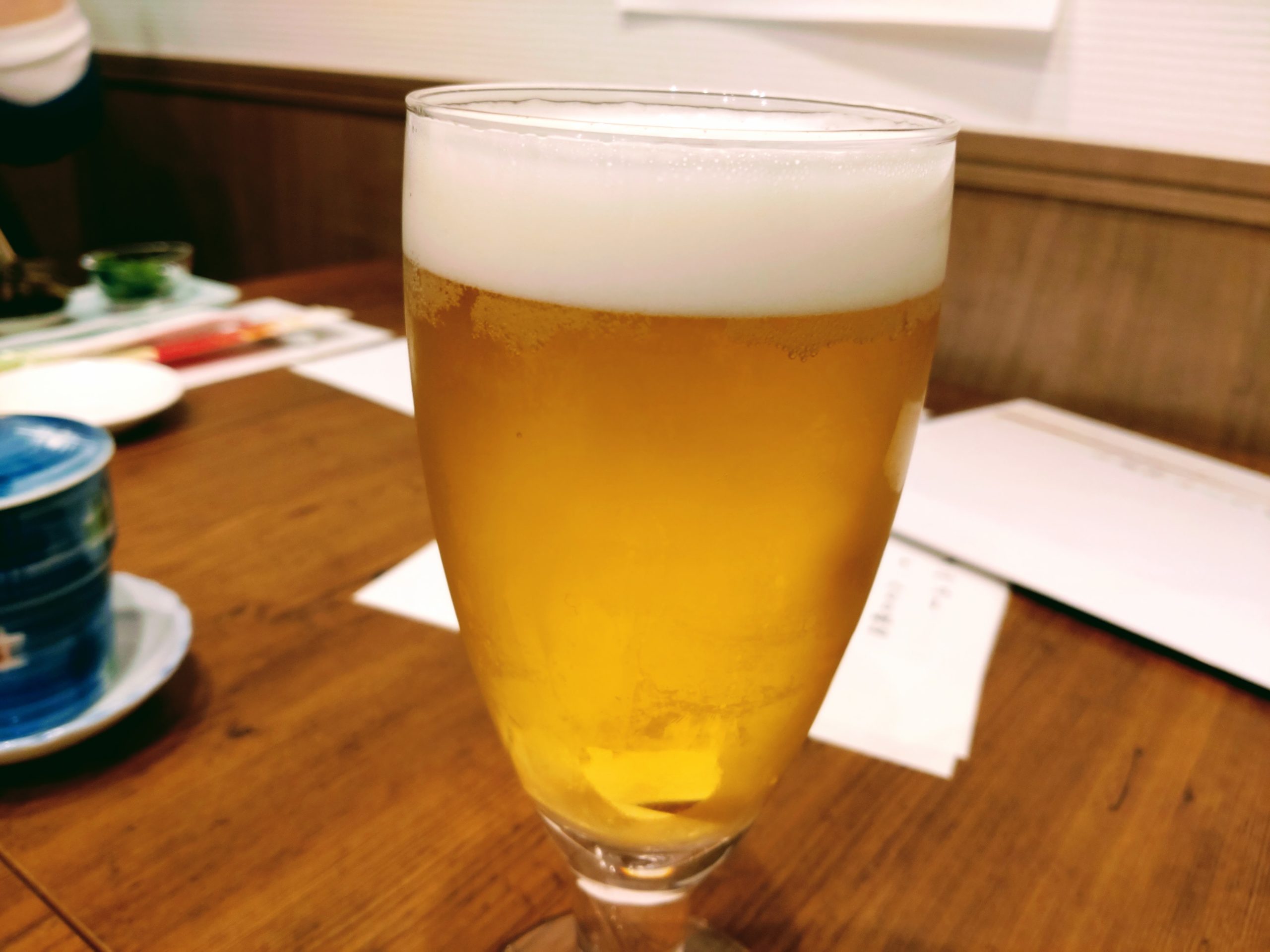 生ビール(600円)