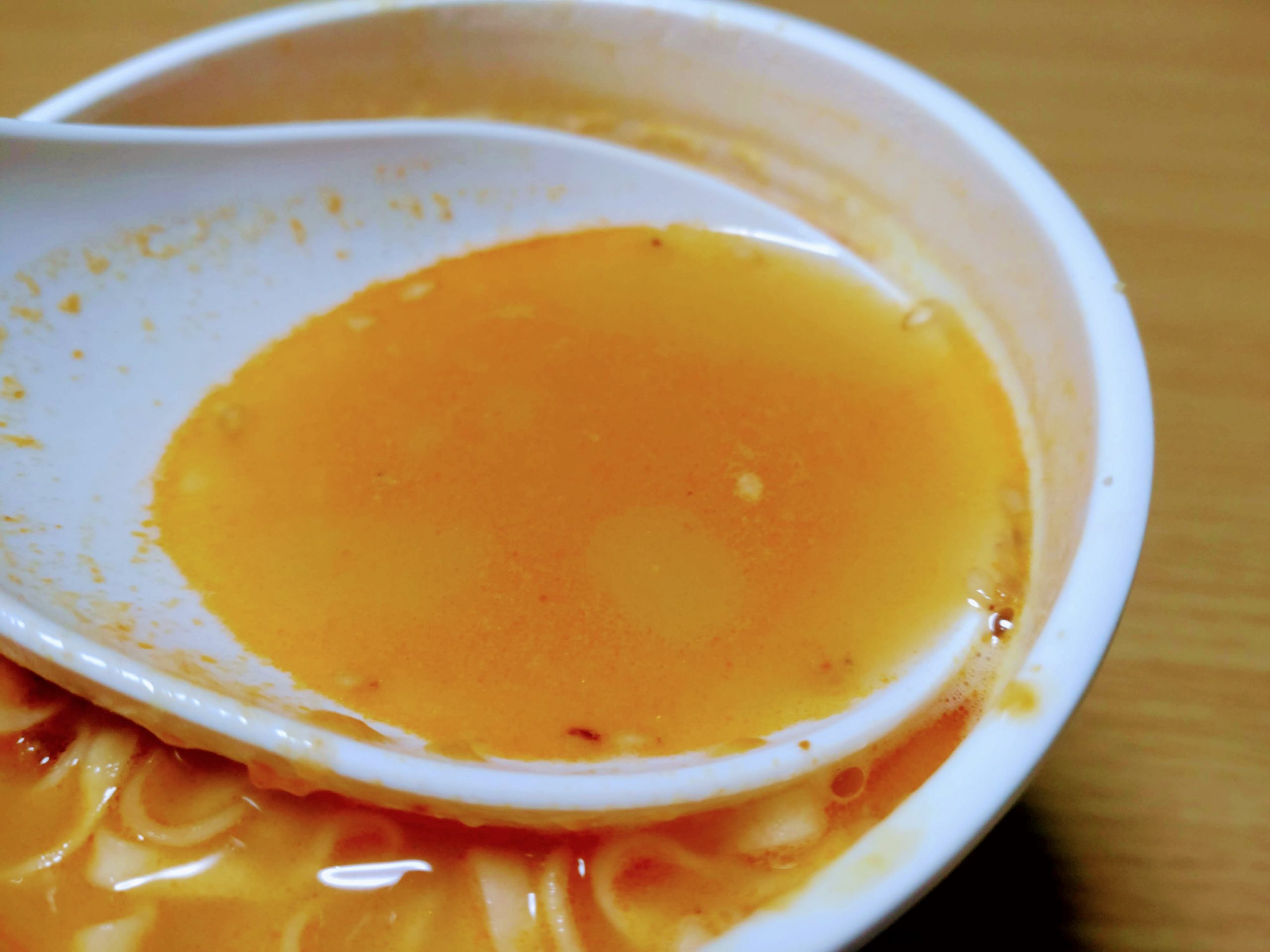 カップヌードル 担担のスープ