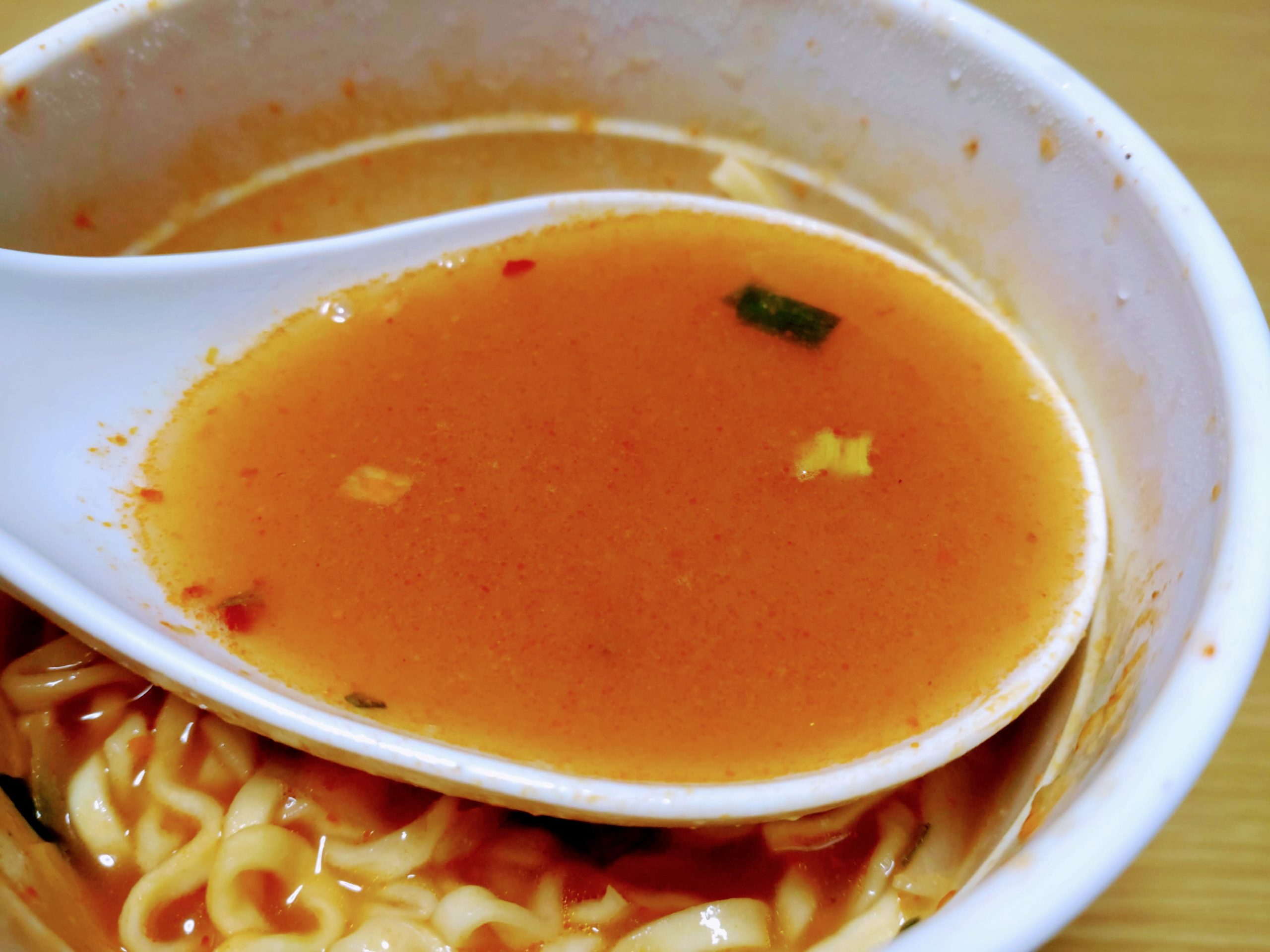 マジ盛 海鮮チゲ味のスープ